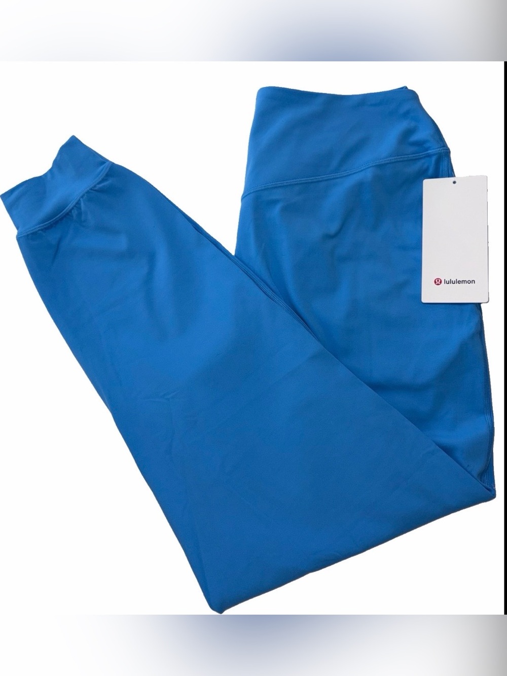 NWT LULULEMON SIZE 8 ALIGN HI RISE JOGGER*REGULAR AUTHENTIC OCEAN WAVE BLUE $118